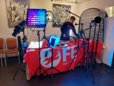 Впервые компания Falcon Eyes приняла участие в WINTERFOTOFEST
