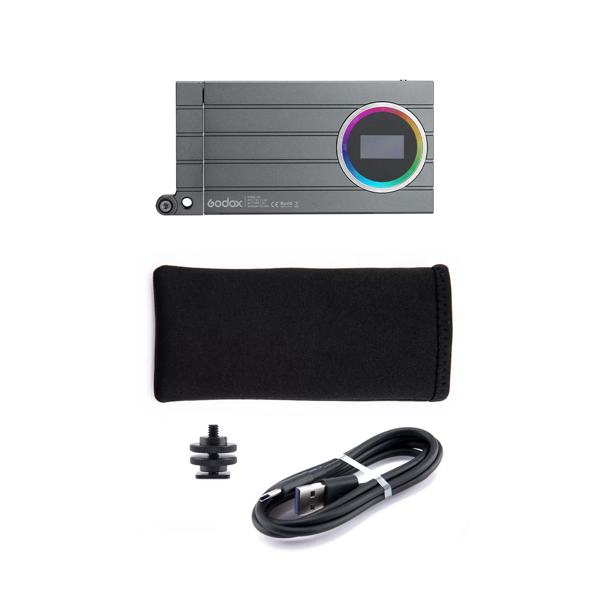 Осветитель светодиодный Godox RGB Mini Creative M1 накамерный