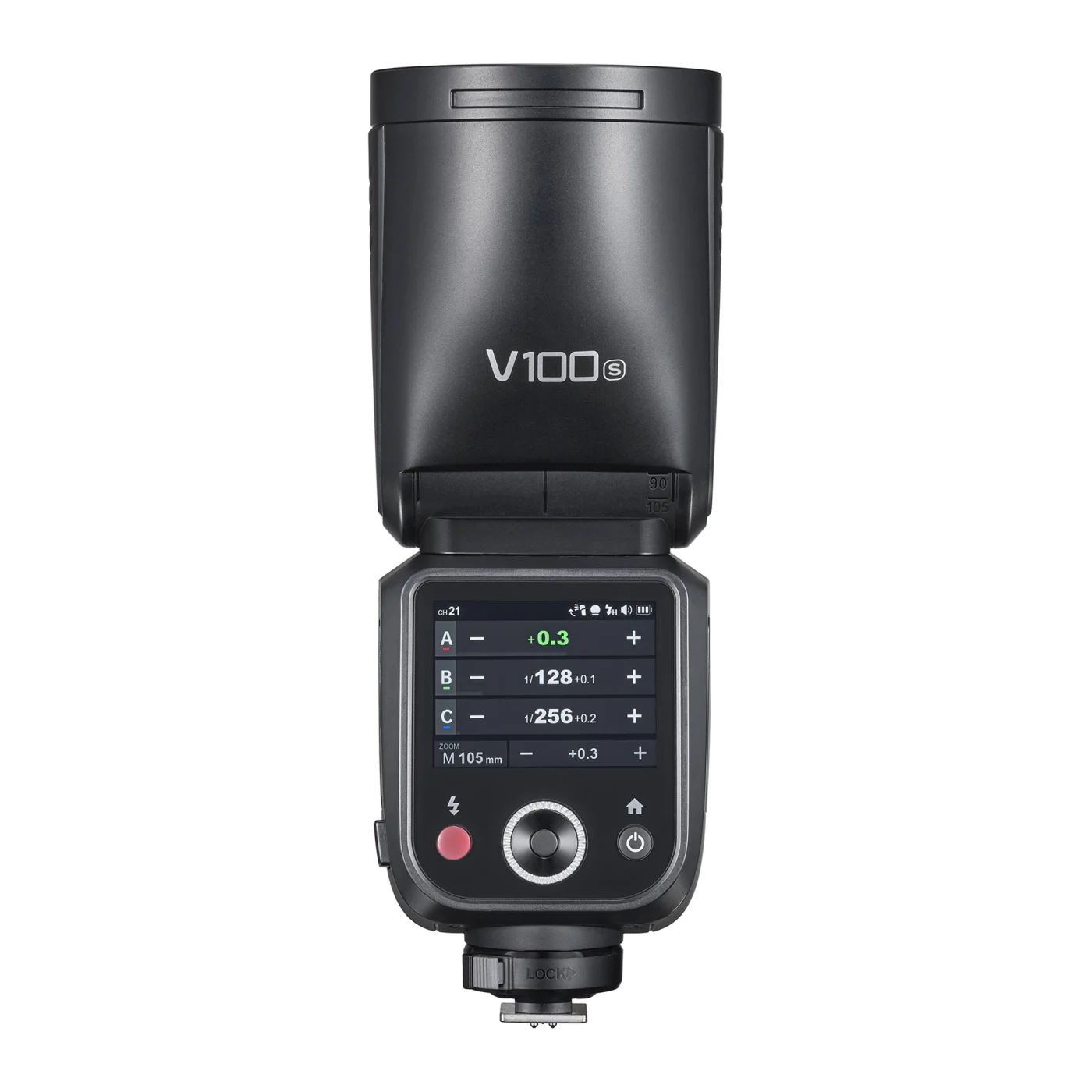 Вспышка накамерная Godox V100S TTL с круглой головкой для Sony