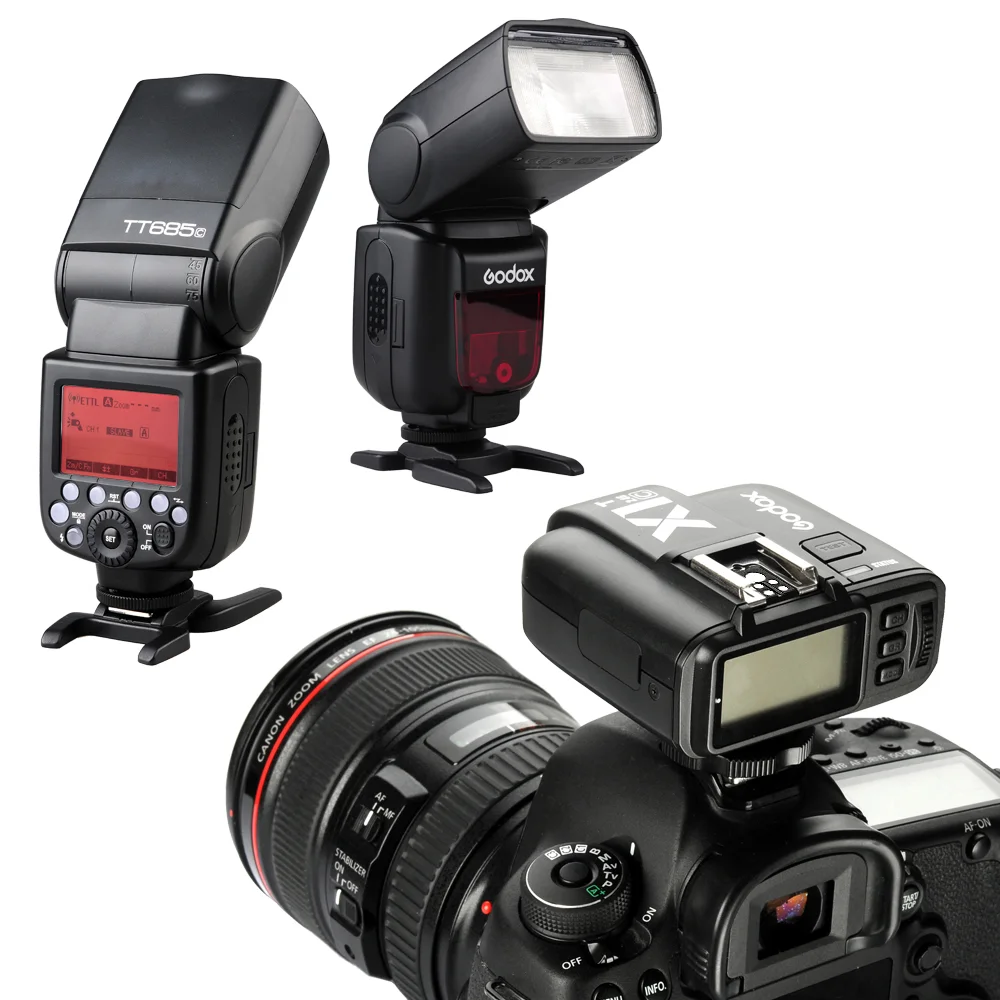 Пульт-радиосинхронизатор Godox X1T-C TTL для Canon