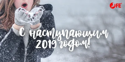 С наступающим 2019 годом!