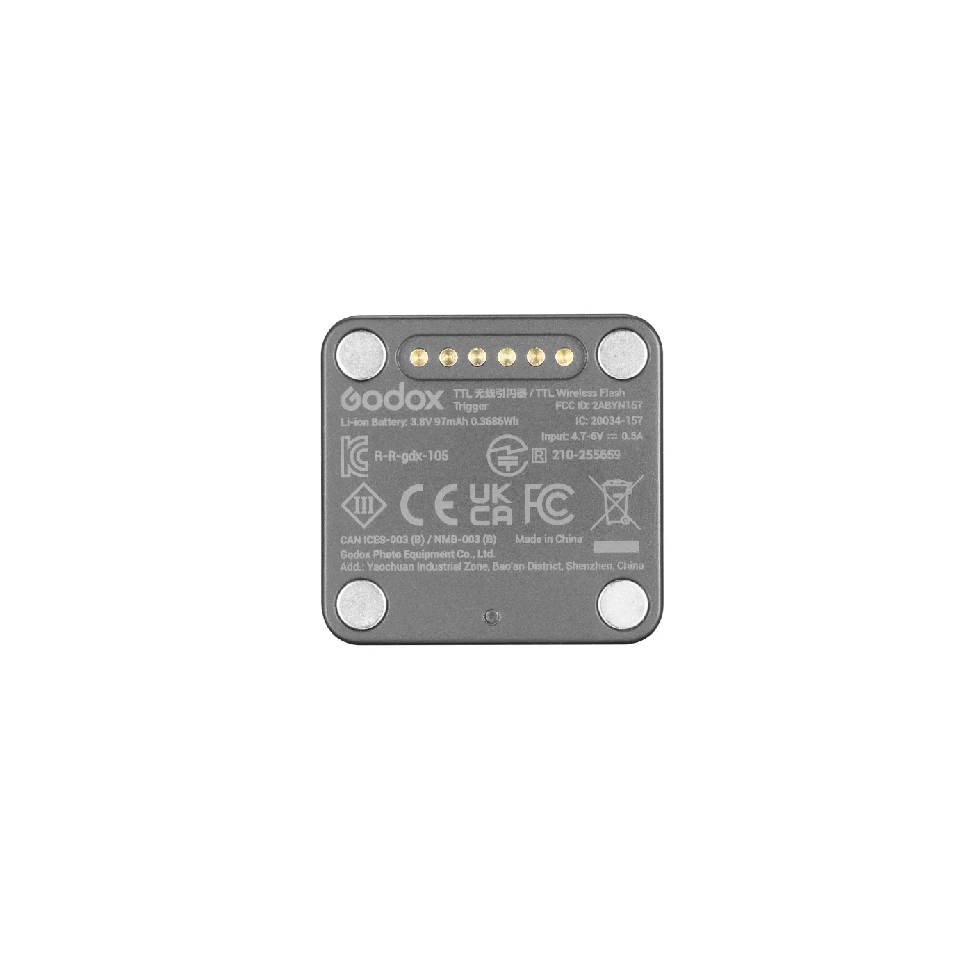 Радиосинхронизатор Godox X5C модуль для Canon