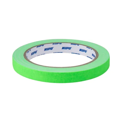 Лента клейкая KUPO CSS-1215GN CLOTH SPIKE TAPE зеленая