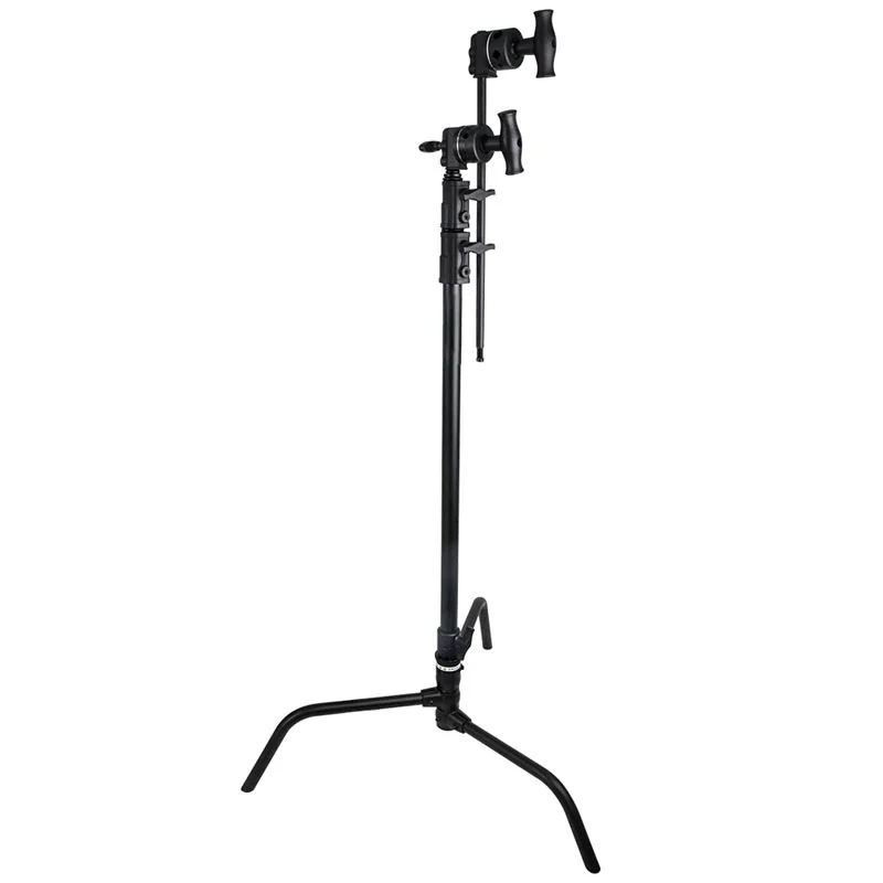 Стойка со штангой KUPO CT-20MKB MASTER C-STAND TURTLE BASE GRIP ARM