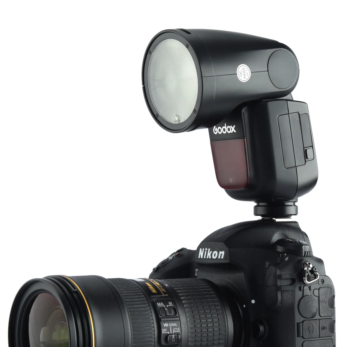 Вспышка накамерная Godox Ving V1N TTL с круглой головкой для Nikon