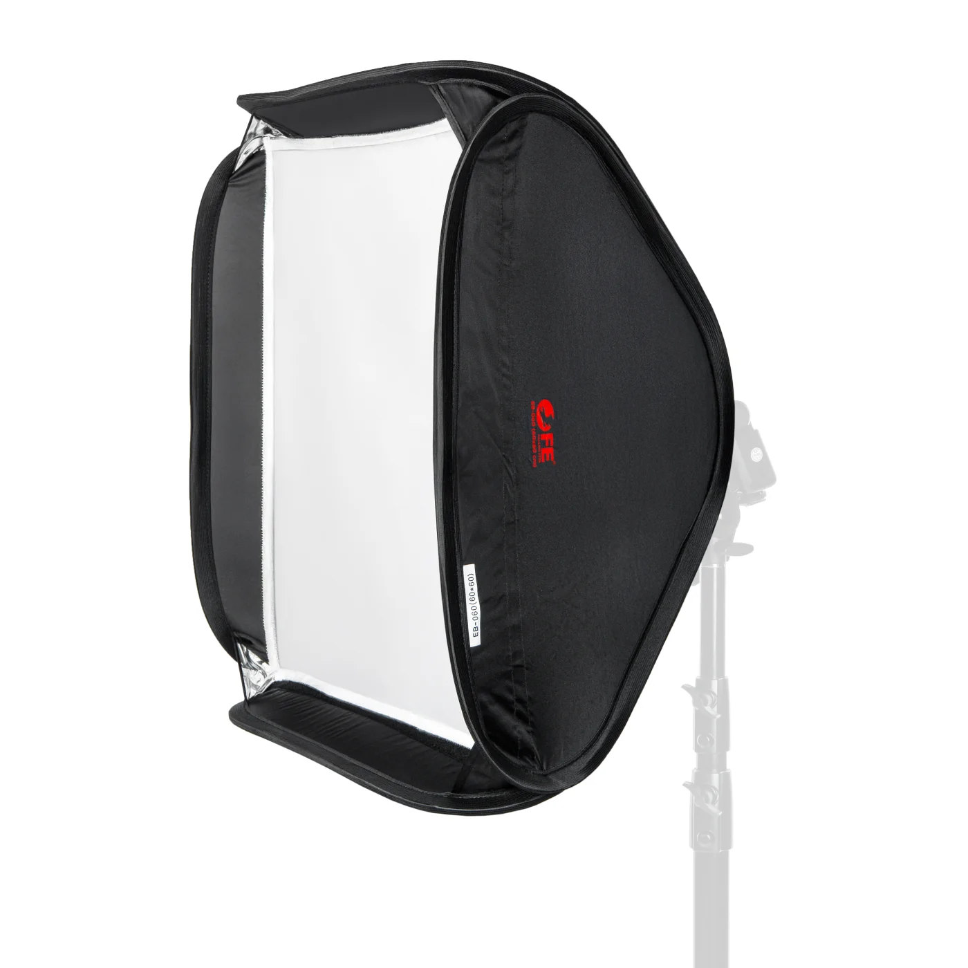 Софтбокс Falcon Eyes EB-060 60x60cm с переходником для накамерных вспышек