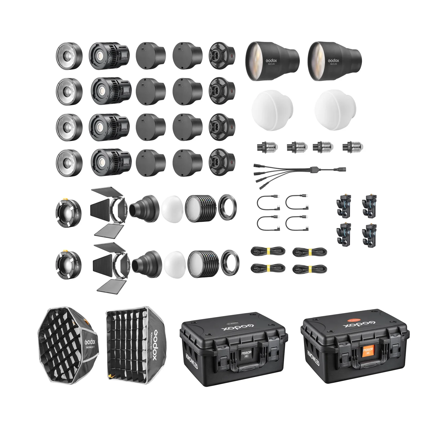 Комплект студийного оборудования Godox Knowled MS60R 4K