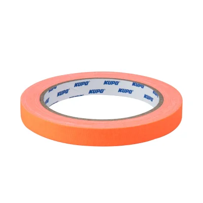 Лента клейкая KUPO CSS-1215OG CLOTH SPIKE TAPE оранжевая