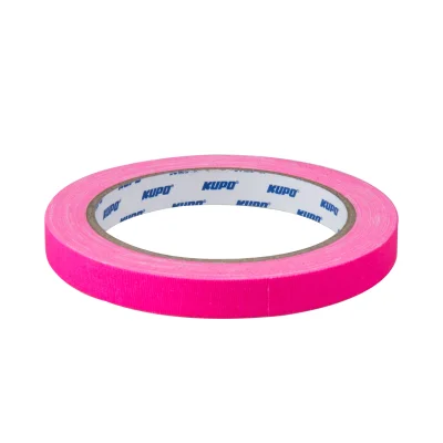 Лента клейкая KUPO CSS-1215PK CLOTH SPIKE TAPE розовая