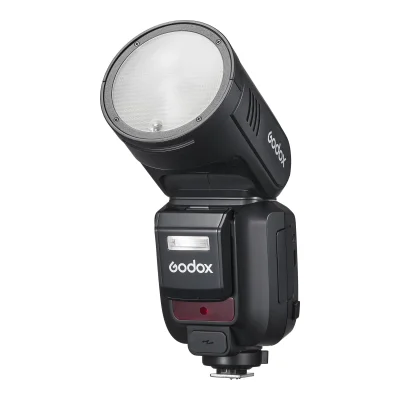 Вспышка накамерная Godox V100O TTL с круглой головкой для Olympus/Panasonic