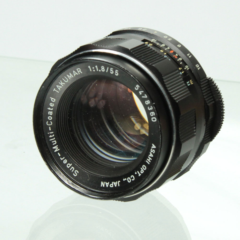 Объектив Asahi Takumar 55mm F1.8 SMC: характеристики, фото, цена, купить в  интернет-магазине Falcon-Eyes.ru