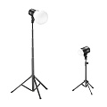 На фото изображено Комплект светодиодных осветителей Godox Litemons LC30D-K2 настольный