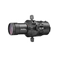 На фото изображено Проекционная насадка Godox ML-SP50Kit байонет Godox