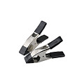 На фото изображено Зажим-прищепка KUPO KCP-356-BK 6" STEEL SPRING A CLAMP BLACK 2шт
