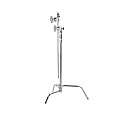 На фото изображено Стойка со штангой KUPO CL-40MKH MASTER C-STAND GRIP ARM
