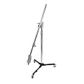 На фото изображено Стойка-журавль KUPO 346MH JUNIOR BOOM ROLLER STAND на колесах