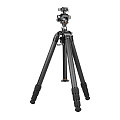 На фото изображено Штатив Falcon Eyes StudioLine Pro 1800С 3GH-4 с редукторной головкой