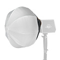 На фото изображено Софтбокс сферический Falcon Eyes Retro LS30 miniBW