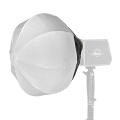 На фото изображено Софтбокс сферический Falcon Eyes Retro LS30 miniBW
