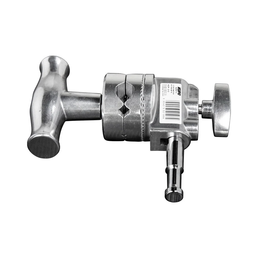 Головка KUPO KCP-210 2-1/2" GRIP HEAD WITH FIXED BABY PIN SILVER