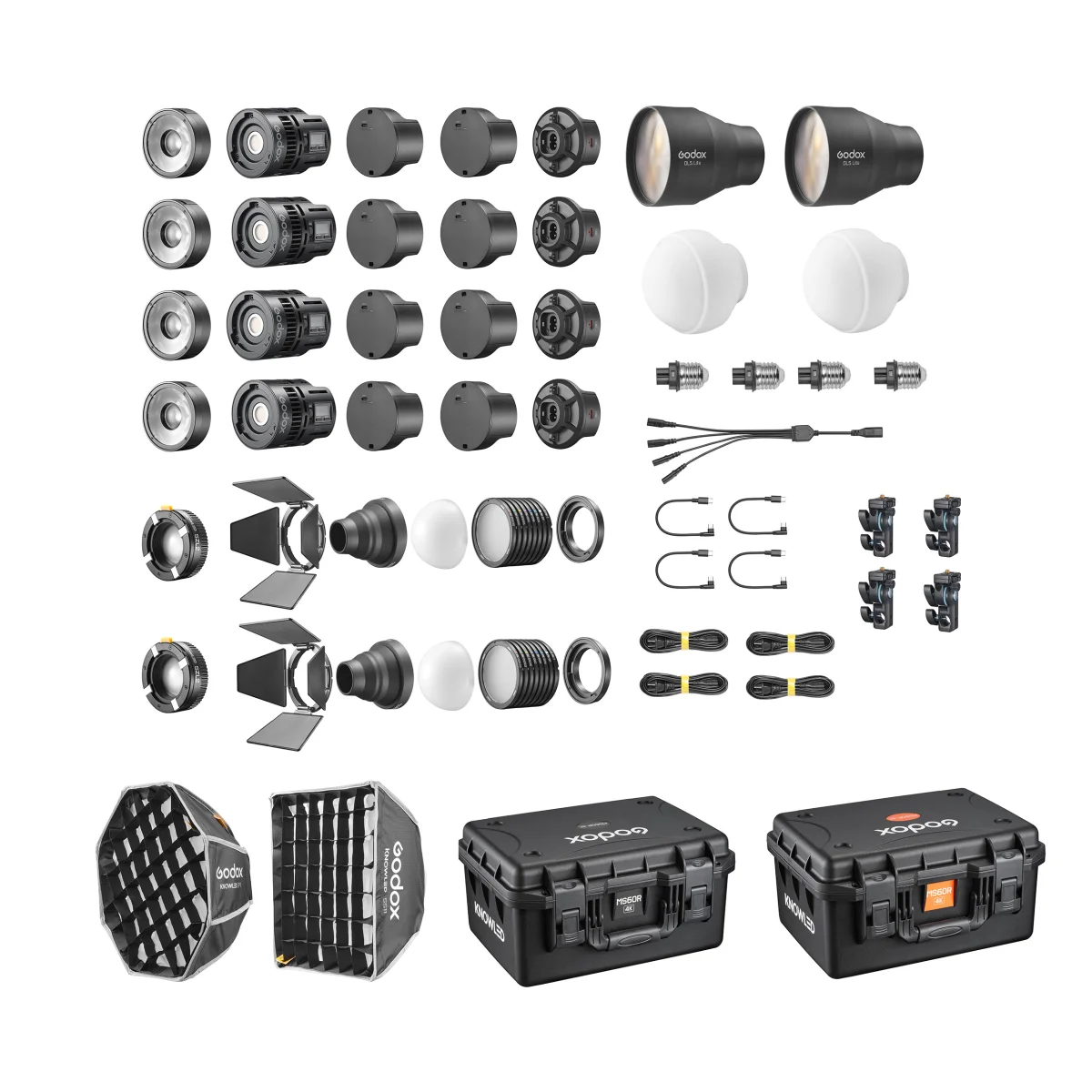 Комплект студийного оборудования Godox Knowled MS60Bi 4K