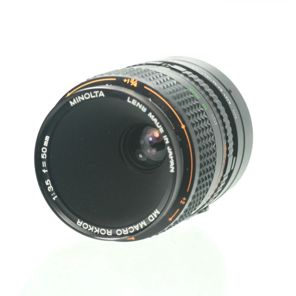 Объектив Minolta MD Rokkor-X 50 mm f/ 3.5 Macro