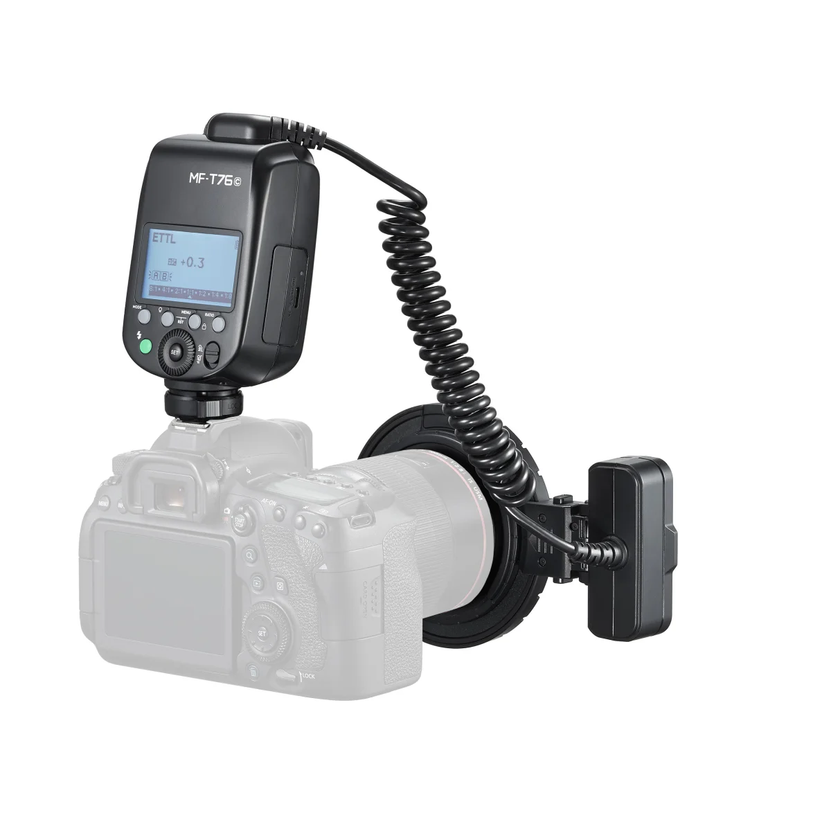Вспышка для макросъемки Godox MF-T76N TTL для Nikon