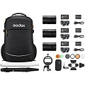 На фото изображено Комплект студийного оборудования Godox AD100ProII Three KIT