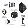На фото изображено Осветитель светодиодный Falcon Eyes MiniLight M100R Kit
