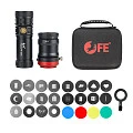 На фото изображено Осветитель проекционный FalconEyes Flash FP-40C Kit2