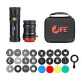 На фото изображено Осветитель проекционный FalconEyes Flash FP-40W Kit2