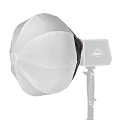 На фото изображено Софтбокс сферический Falcon Eyes Retro LS30 miniBW