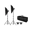 На фото изображено Комплект студийного оборудования Falcon Eyes KeyLight III 2150D SB KIT