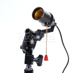 Патрон Falcon Eyes LH-27SU-H01 для 1 лампы и зонтика фото На фото изображено Патрон Falcon Eyes LH-27SU-H01 для 1 лампы и зонтика